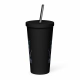 Silas Thornveil - Insulated tumbler with a straw