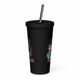 I baked some SHUT the FUCKUPCAKES - Insulated tumbler with a straw