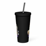 SORT YOURSELF OUT - HEN - Insulated tumbler with a straw