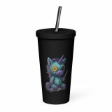 Silas Thornveil - Insulated tumbler with a straw