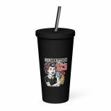 Clean Kitchen Dirty Mind - Insulated tumbler with a straw