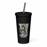ERIC TRUST ME - Insulated tumbler with a straw