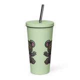 Milo Patchwick - Insulated tumbler with a straw