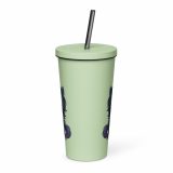 Silas Thornveil - Insulated tumbler with a straw