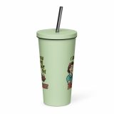 I baked some SHUT the FUCKUPCAKES - Insulated tumbler with a straw