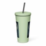 Moonlit Ronin - Insulated tumbler with a straw