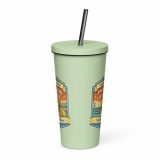 Proper Job Energy - Insulated tumbler with a straw