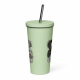 Ooops - Insulated tumbler with a straw