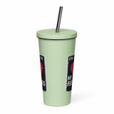 CTRL+ALT+DEL MY FEELINGS - Insulated tumbler with a straw