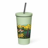 Harbour Light at Golden Bay - Insulated tumbler with a straw