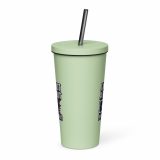 Im Not a Robot - Insulated tumbler with a straw