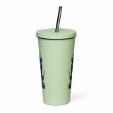 Silas Thornveil - Insulated tumbler with a straw