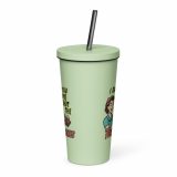 I baked some SHUT the FUCKUPCAKES - Insulated tumbler with a straw