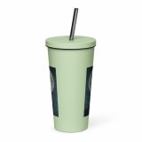 Moonlit Ronin - Insulated tumbler with a straw