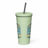 Unpredictable Quality – Cornish Weather - Insulated tumbler with a straw