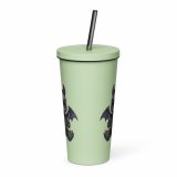 Ashfanf - Insulated tumbler with a straw