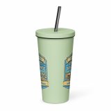 Local Strength – Insulated tumbler with a straw
