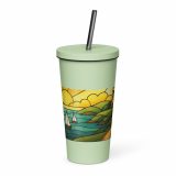 Harbour Light at Golden Bay - Insulated tumbler with a straw