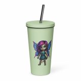 Lyla Thornwick - Insulated tumbler with a straw