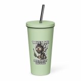 ERIC TRUST ME - Insulated tumbler with a straw