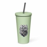 404 Emotions Not Found - Insulated tumbler with a straw