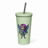 Lyla Thornwick - Insulated tumbler with a straw