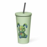Oliver Dripwood - Insulated tumbler with a straw