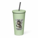 ERIC TRUST ME - Insulated tumbler with a straw