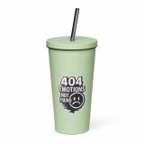 404 Emotions Not Found - Insulated tumbler with a straw