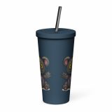 Milo Patchwick - Insulated tumbler with a straw