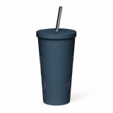 Silas Thornveil - Insulated tumbler with a straw