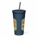 Proper Job Energy - Insulated tumbler with a straw