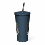 Ooops - Insulated tumbler with a straw
