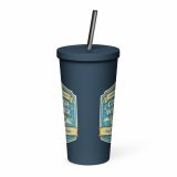 Unpredictable Quality – Cornish Weather - Insulated tumbler with a straw