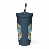 Local Strength – Insulated tumbler with a straw