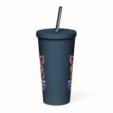 YEAH I MENT TO DO THAT PROPER JOB - PIG - Insulated tumbler with a straw