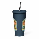Proper Job Energy - Insulated tumbler with a straw