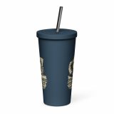 Operation Avoid Responsibility - Insulated tumbler with a straw