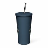 Dexter Hornridge – Insulated tumbler with a straw