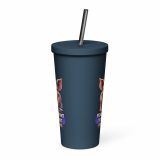 YEAH I MENT TO DO THAT PROPER JOB - PIG - Insulated tumbler with a straw