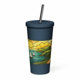 Harbour Light at Golden Bay - Insulated tumbler with a straw
