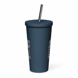 Im Not a Robot - Insulated tumbler with a straw