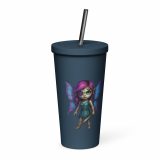 Lyla Thornwick - Insulated tumbler with a straw