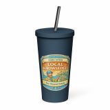 Rare Stock – Local Knowledge - Insulated tumbler with a straw