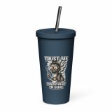 ERIC TRUST ME - Insulated tumbler with a straw