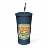 Rare Stock – Local Knowledge - Insulated tumbler with a straw