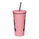 Silas Thornveil - Insulated tumbler with a straw