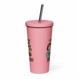 I baked some SHUT the FUCKUPCAKES - Insulated tumbler with a straw