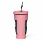 Moonlit Ronin - Insulated tumbler with a straw
