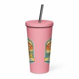Proper Job Energy - Insulated tumbler with a straw
